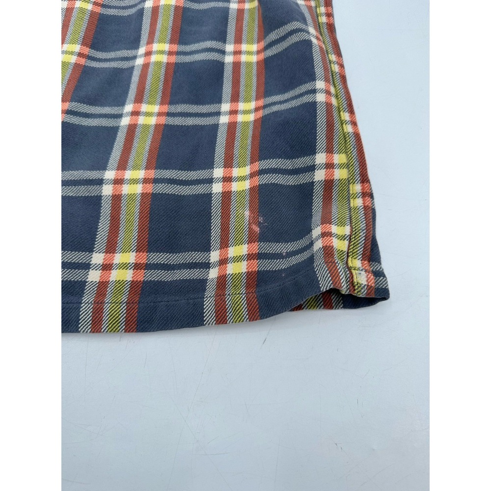Patagonia Organic Cotton Button Up Shirt Blue Plaid Men's S - Picture 6 of 8